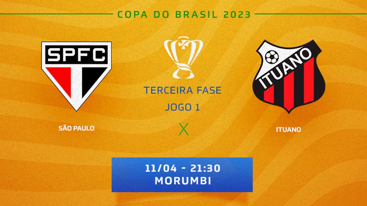 São Paulo x Ituano: onde assistir, desfalques e prováveis ​​escalações para o jogo da Copa do Brasil