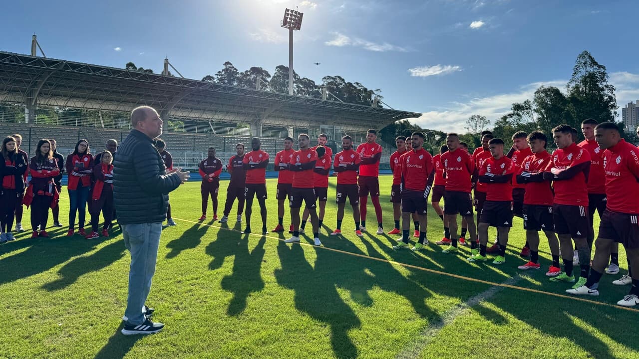 A Internazionale volta a treinar no Rio Grande do Sul e pretende se juntar ao Brasileirão e Sul Americana