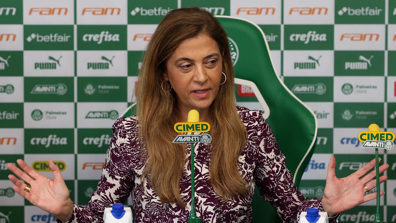 Leila quer abrir novo ‘leilão’ de patrocinadores no Palmeiras;   saiba como funciona o sistema