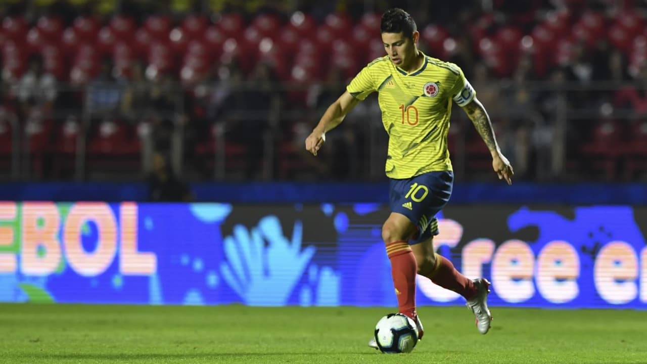 Perto de São Paulo, James Rodríguez já havia impressionado o Morumbi com assistência de trivela