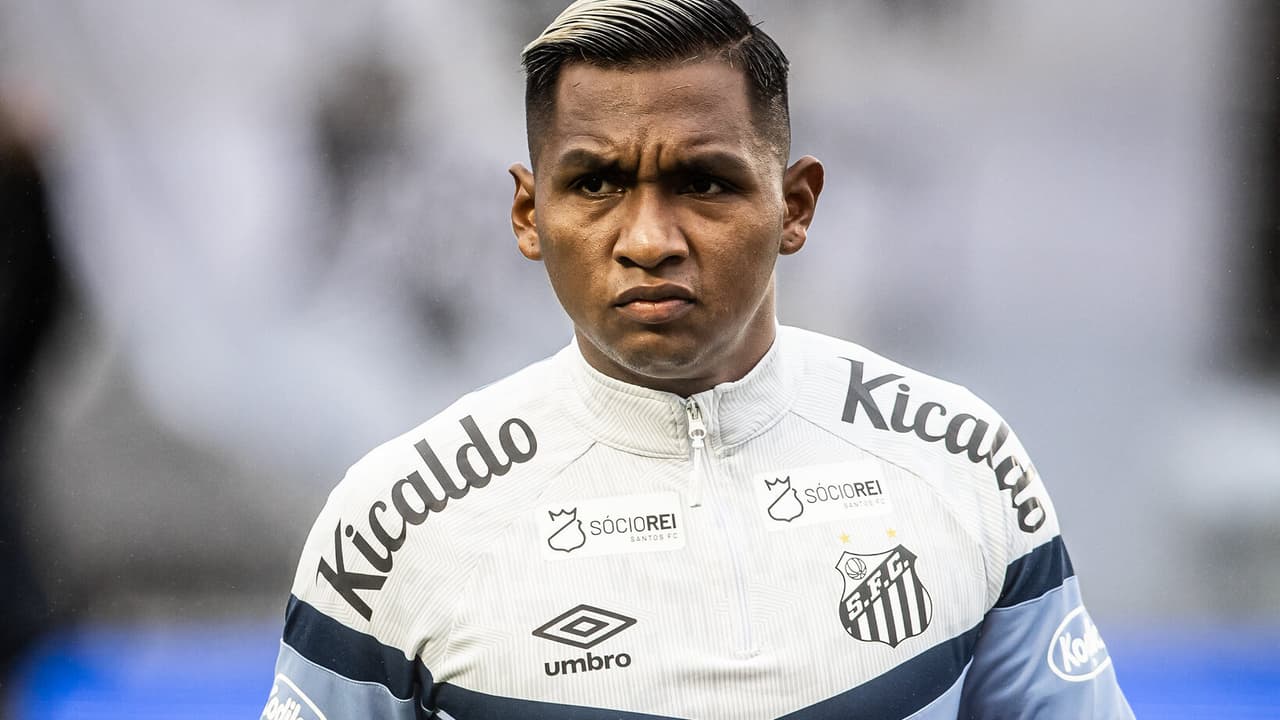 Morelos está lesionado e deixará o Santos contra o Bragantino