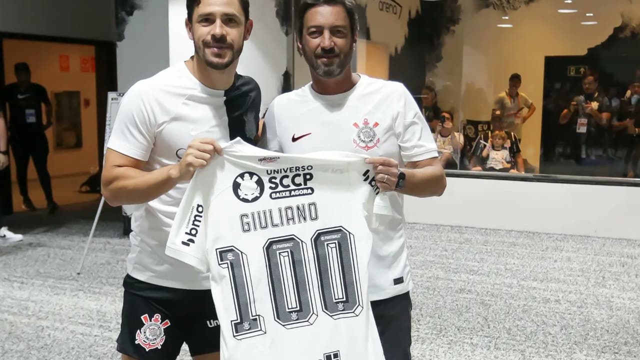 Giuliano se recuperou, mas é dúvida do Corinthians para o confronto contra o Argentinos Juniors