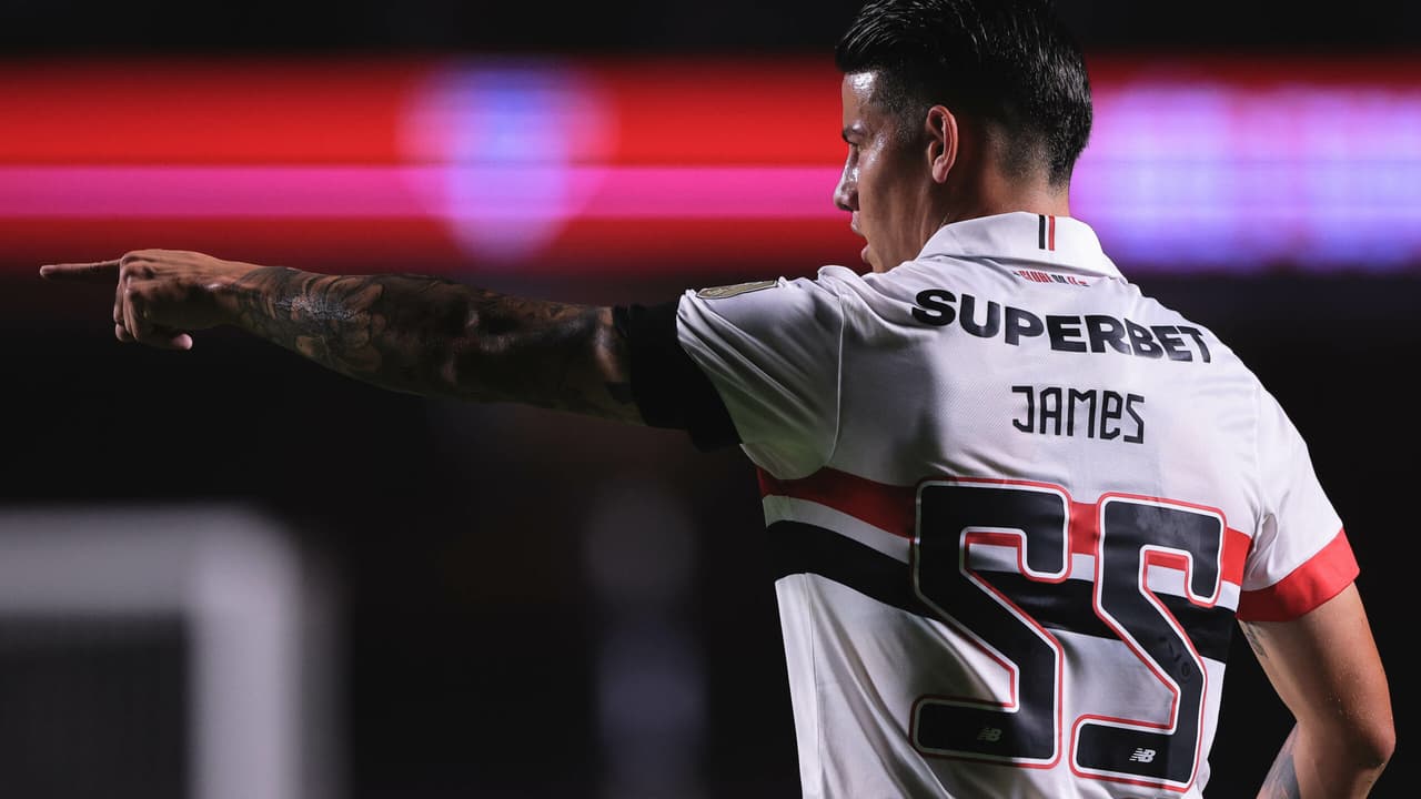 Encontro com Carpini impacta e James completa feito quase inédito pelo São Paulo