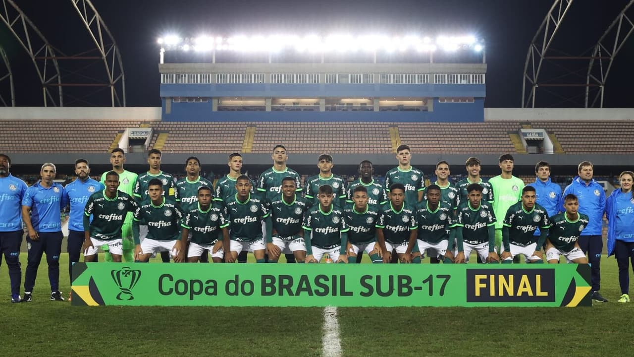 E mais um!   Palmeiras vence o Athletico-PR e é campeão da Copa do Brasil Sub-17