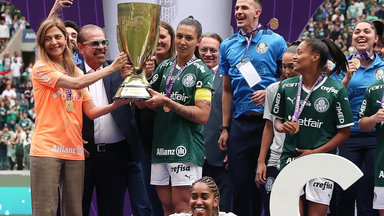 Leila Pereira viaja para Cali para acompanhar o Palmeiras na final da Libertadores Feminina.