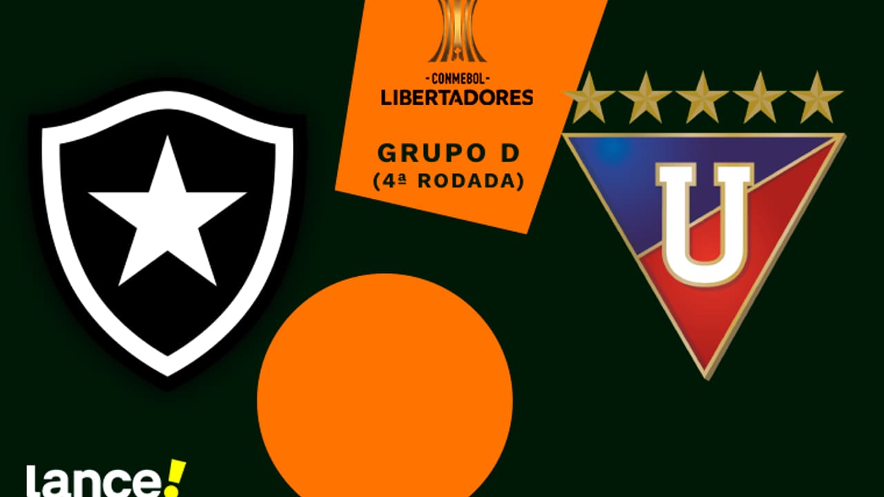 Botafogo x LDU: onde assistir ao vivo, escalação e horários da Libertadores