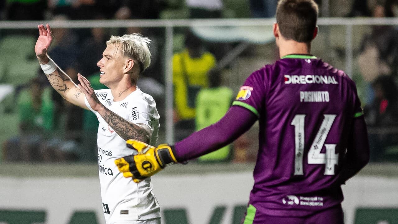 Róger Guedes vê “bom jogo” para o Corinthians e acredita que pode se classificar para a Copa do Brasil