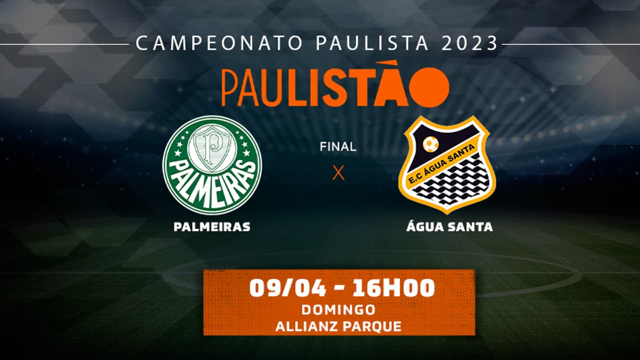 Palmeiras x Água Santa: onde assistir, possíveis jogos e ausentes da grande final do Paulistão