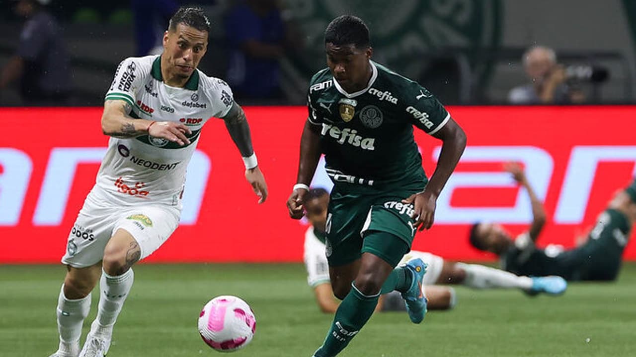 Além da última partida, Endrick poderá enfrentar o adversário na primeira partida no Palmeiras