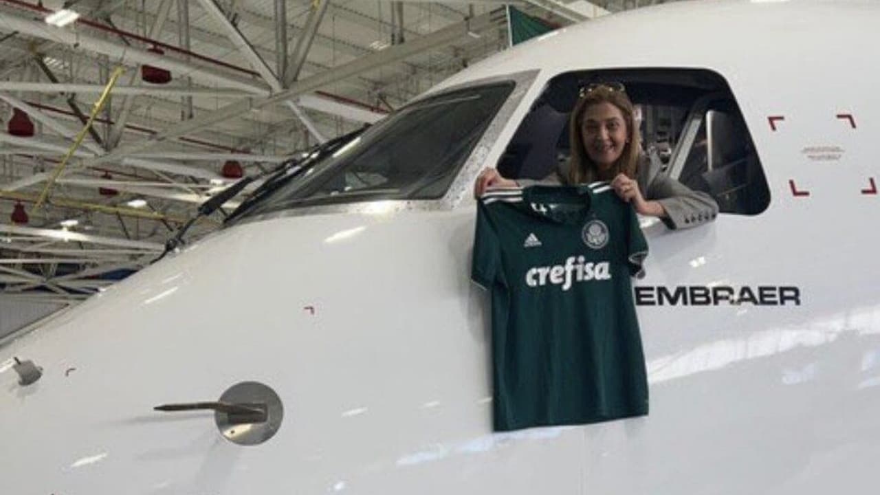 Latido de Leila Pereira com camisa velha do Palmeiras causa insatisfação na Puma