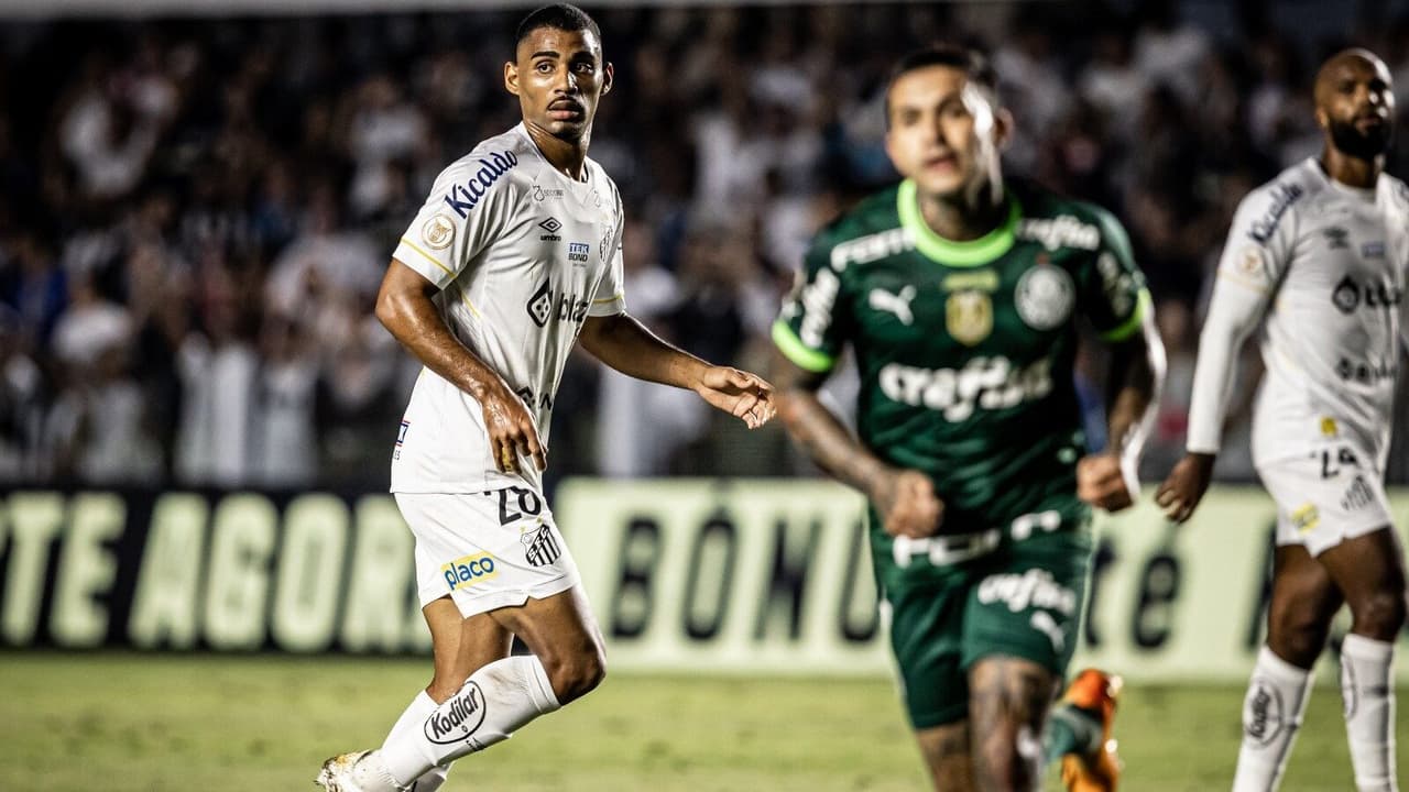 Após empatar o empate, zagueiro do Santos elogia o sem gols: 'Temos que olhar pelo lado positivo'