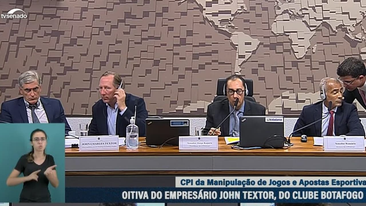 Saiba o que disse o senador na CPI após reunião secreta com John Textor, dono do Botafogo