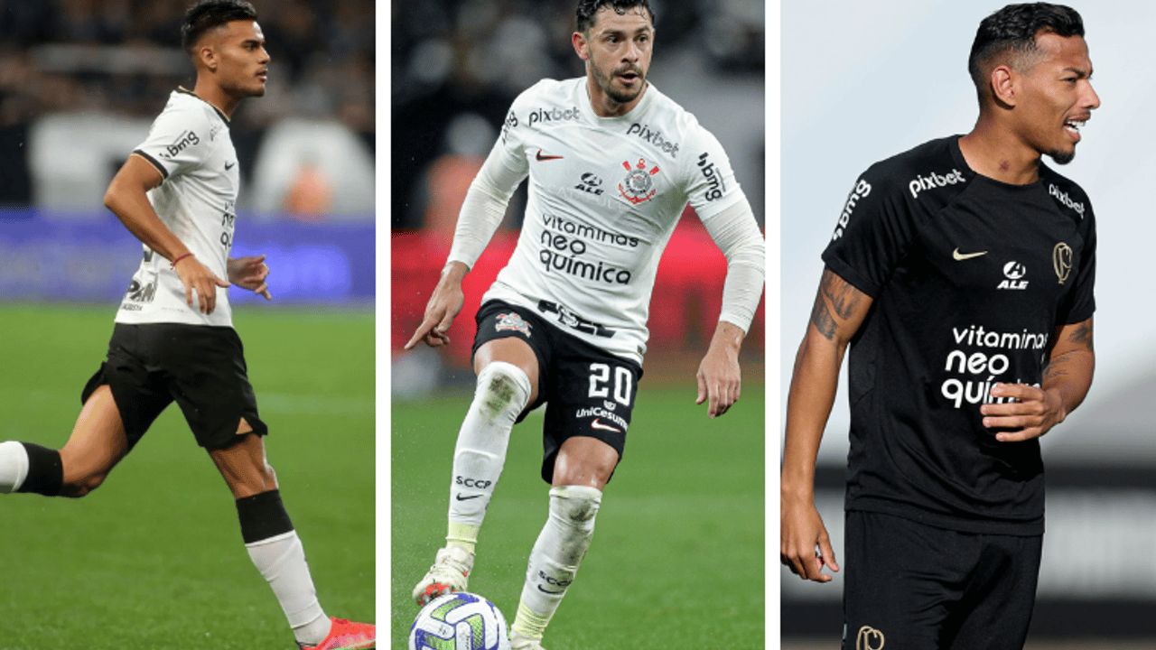 Sem Maycon, veja como Luxemburgo pode armar o meio-campo do Corinthians contra o Fortaleza