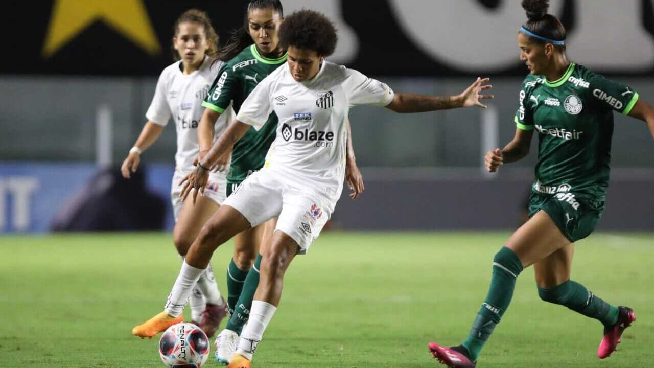 Santos e Palmeiras não saíram do empate para o Paulistão Feminino