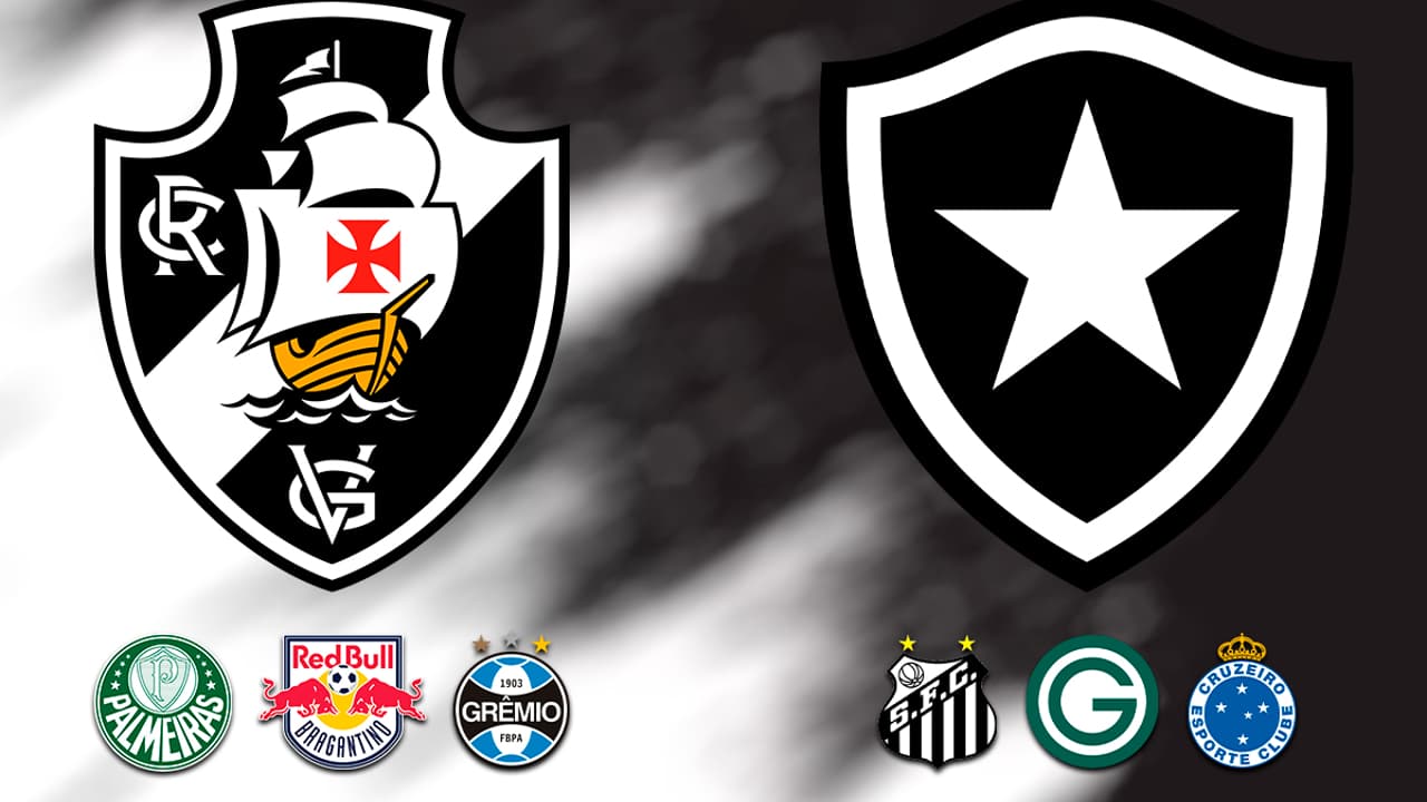 Secadores!   Botafogo x Vasco mobilizam torcedores do Brasil na briga pelo título e rebaixamento.