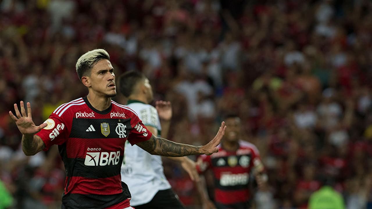 Pedro, do Flamengo, confirma descontentamento por ser reserva contra o Coritiba: ‘Não concordei’