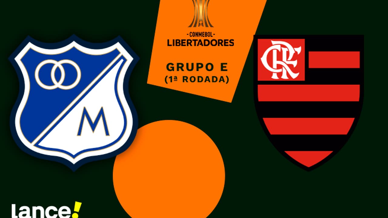 Millonarios x Flamengo: assista ao vivo, horários e linhas da partida da Libertadores