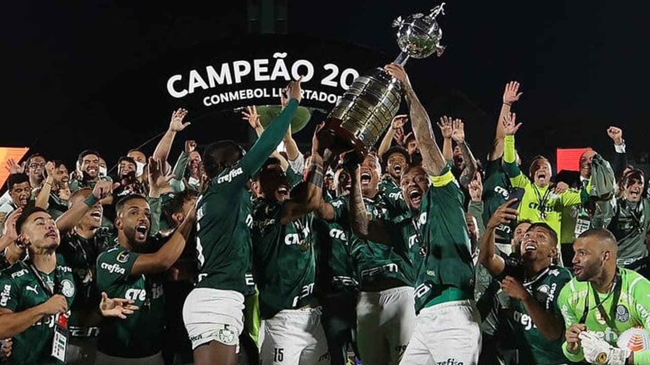 O Palmeiras pode bater recorde entre os clubes brasileiros na Libertadores.