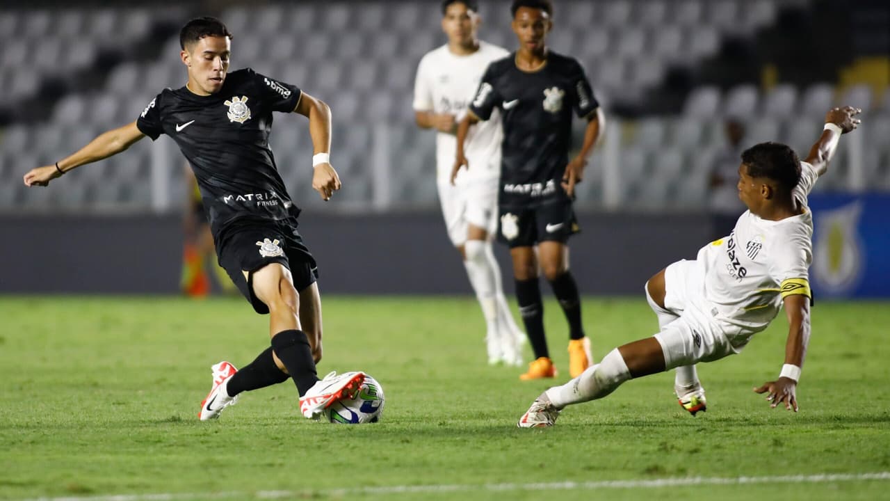 Corinthians x Santos: onde assistir ao vivo e horários dos jogos do Campeonato Brasileiro Sub-17