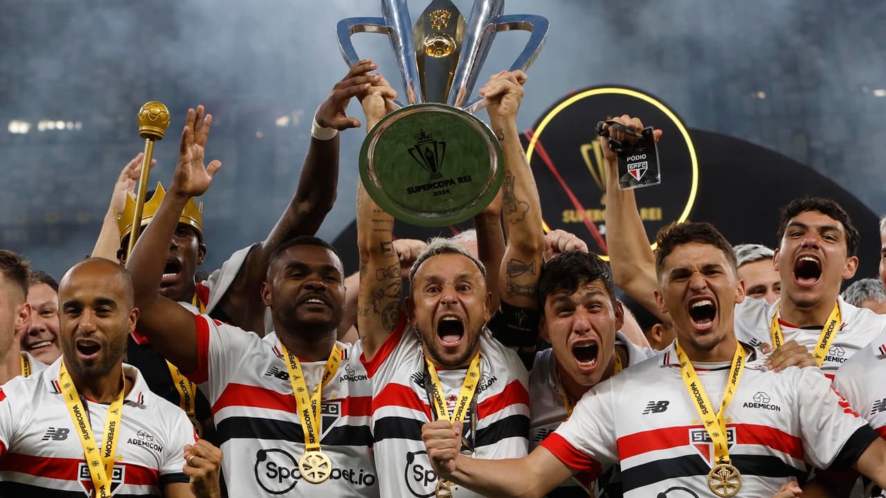 São Paulo derrotou Palmeiras e Cayo Paulista ao vencer a Supercopa do Brasil