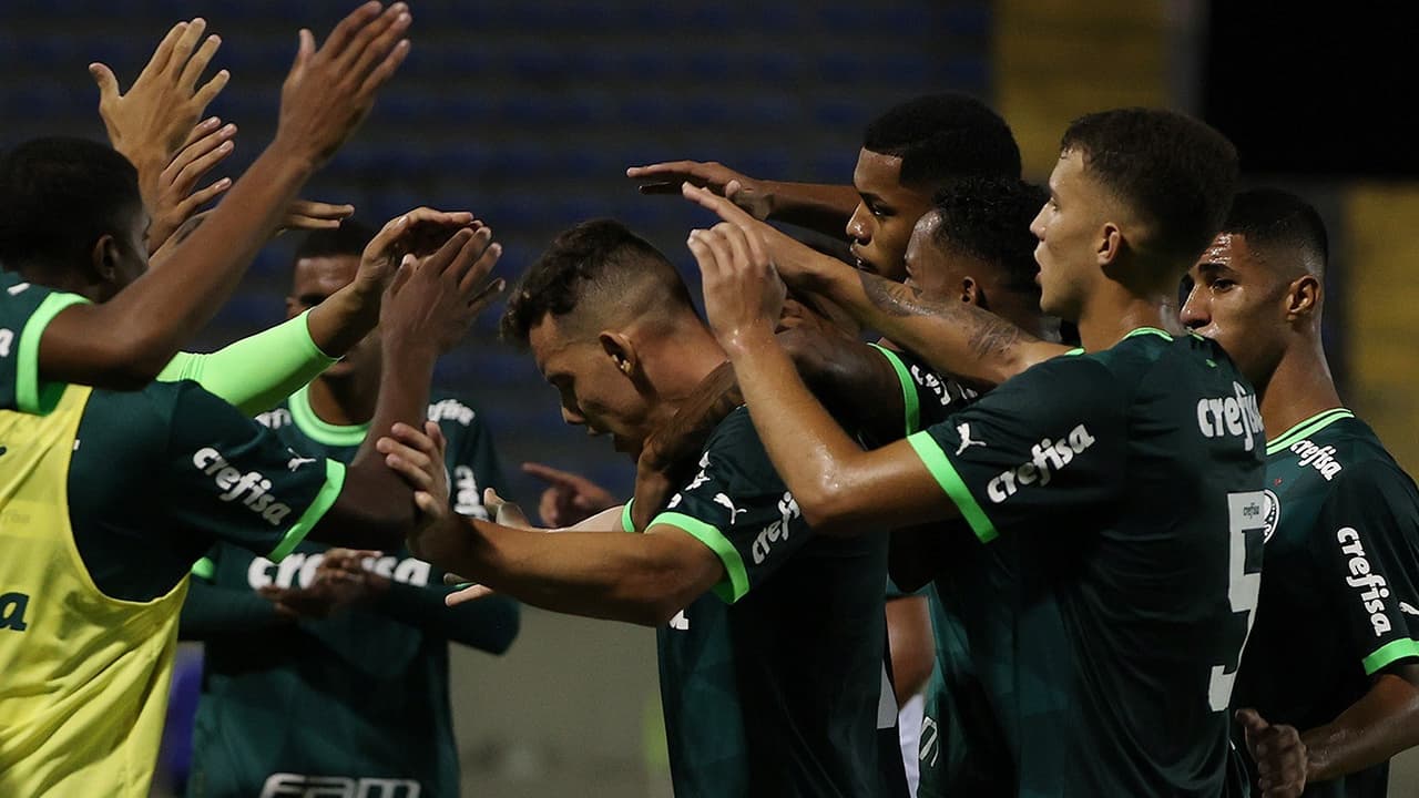 Palmeiras derrota Goiás e vence pela primeira vez como seleção nacional no Brasileirão Sub-20