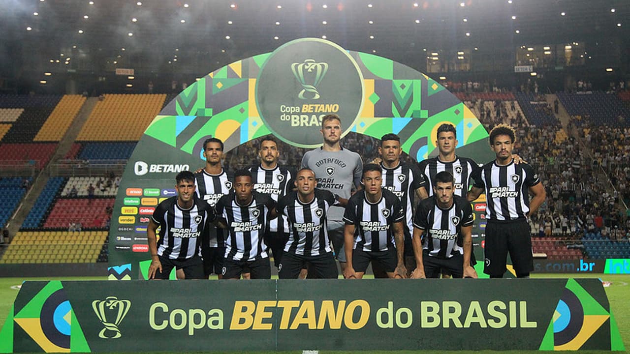 Confira os possíveis adversários do Botafogo na terceira rodada da Copa do Brasil