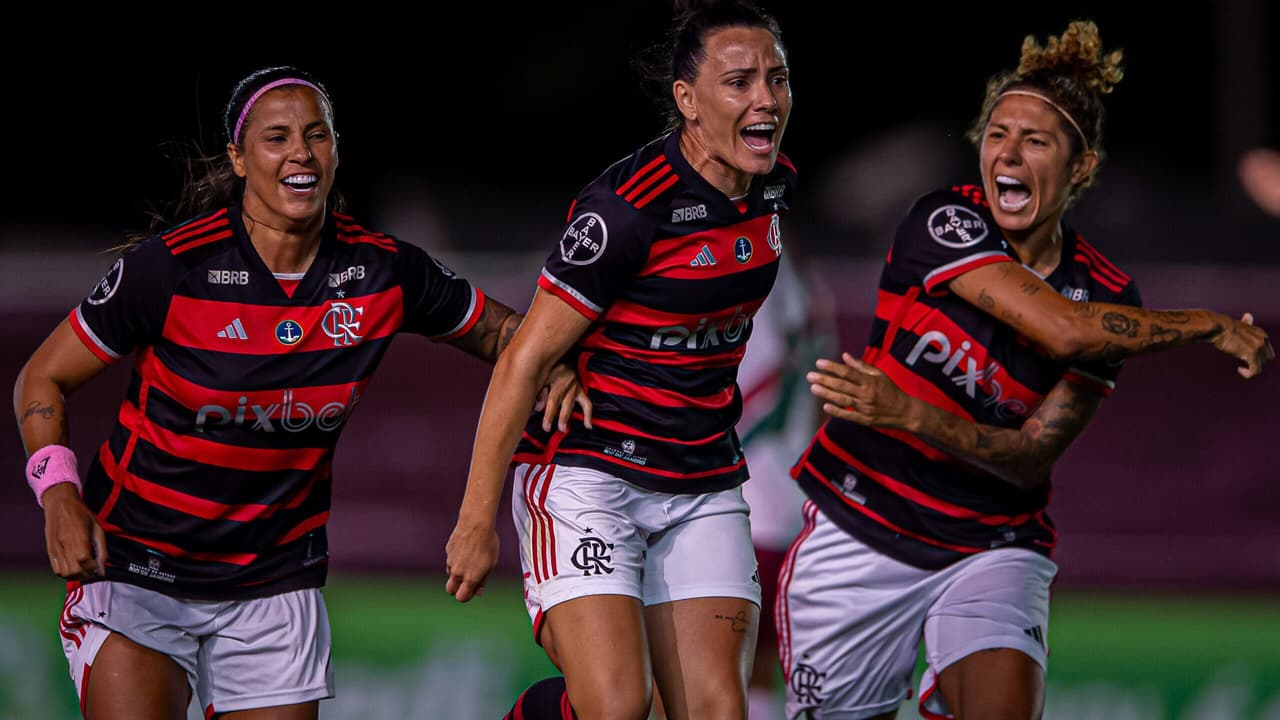 Com grande diferença, Flamengo derrotou o Fluminense e derrotou o Carioca Femino