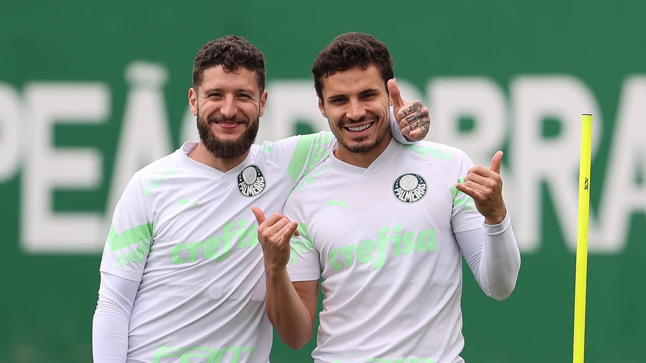 Zé treina com o grupo e Palmeiras tem todos os titulares se preparando para enfrentar o Boca