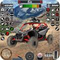 Motorista de buggy off-road